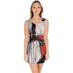 Abstract  Bodycon Dress