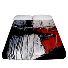Abstract  Fitted Sheet (queen Size)