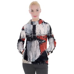 Abstract  Women s Hooded Pullover