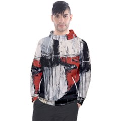 Abstract  Men s Pullover Hoodie