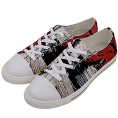 Abstract  Men s Low Top Canvas Sneakers by Sobalvarro