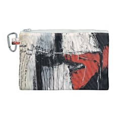 Abstract  Canvas Cosmetic Bag (large)
