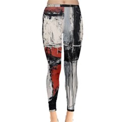 Abstract  Inside Out Leggings