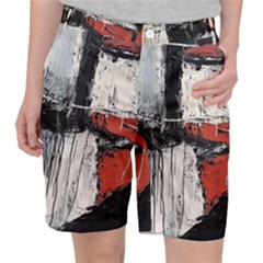 Abstract  Women s Pocket Shorts