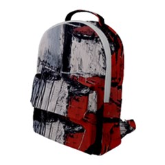 Abstract  Flap Pocket Backpack (large)