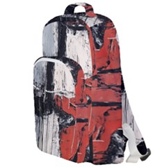 Abstract  Double Compartment Backpack