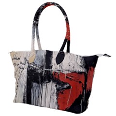 Abstract  Canvas Shoulder Bag