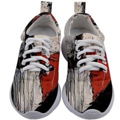 Abstract  Kids Athletic Shoes