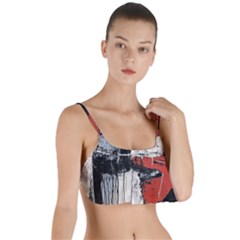 Abstract  Layered Top Bikini Top 