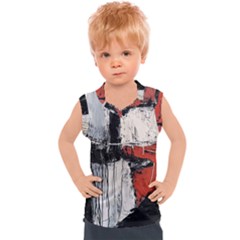 Abstract  Kids  Sport Tank Top