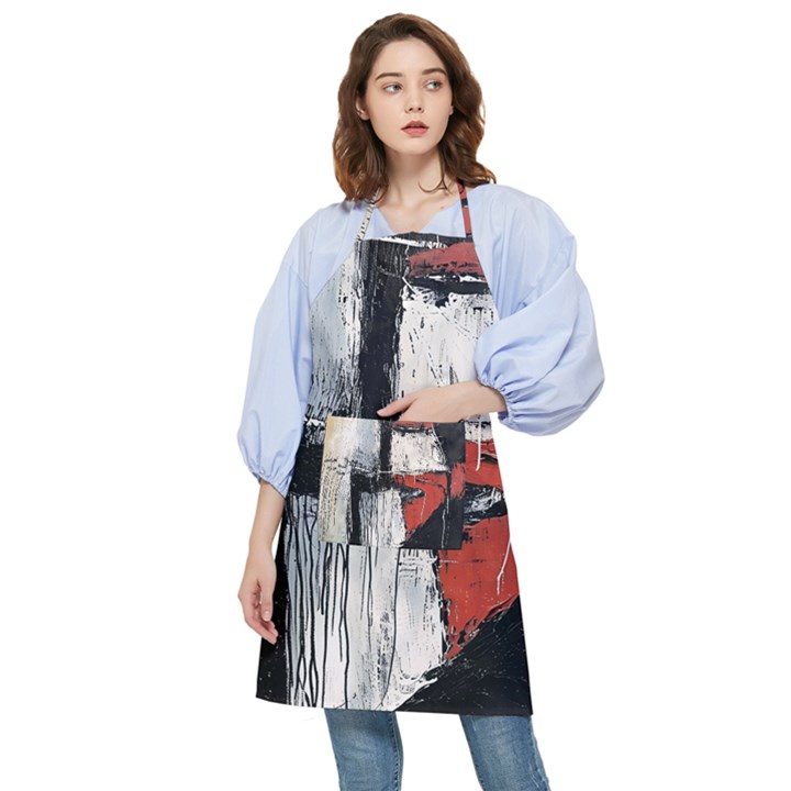 Abstract  Pocket Apron