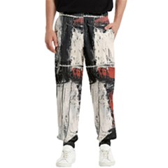 Abstract  Men s Elastic Waist Pants