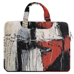 Abstract  Macbook Pro 15  Double Pocket Laptop Bag 