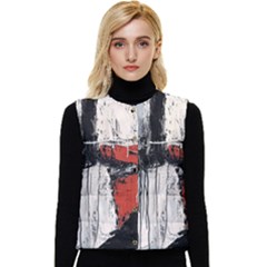 Abstract  Women s Button Up Puffer Vest