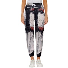 Abstract  Women s Cropped Drawstring Pants