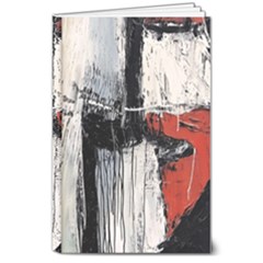 Abstract  8  X 10  Hardcover Notebook