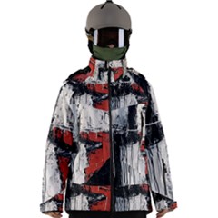 Abstract  Men s Zip Ski And Snowboard Waterproof Breathable Jacket