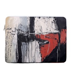 Abstract  15  Vertical Laptop Sleeve Case With Pocket
