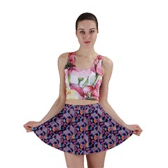 Trippy Cool Pattern Mini Skirt