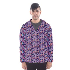 Trippy Cool Pattern Men s Hooded Windbreaker