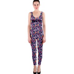 Trippy Cool Pattern One Piece Catsuit