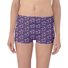 Trippy Cool Pattern Reversible Boyleg Bikini Bottoms