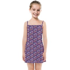 Trippy Cool Pattern Kids  Summer Sun Dress