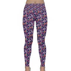 Trippy Cool Pattern Lightweight Velour Classic Yoga Leggings