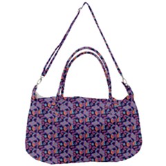 Trippy Cool Pattern Removable Strap Handbag