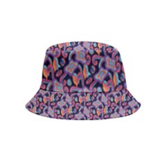 Trippy Cool Pattern Inside Out Bucket Hat (kids)