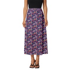 Trippy Cool Pattern Classic Midi Chiffon Skirt