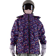 Trippy Cool Pattern Women s Zip Ski And Snowboard Waterproof Breathable Jacket