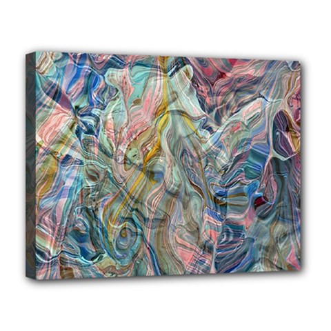 Abstract Flows Canvas 14  X 11  (stretched)