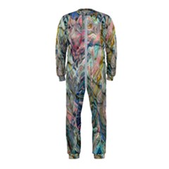 Abstract Flows Onepiece Jumpsuit (kids) by kaleidomarblingart