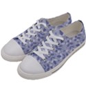 Pastel Botanic Harmony Collage Men s Low Top Canvas Sneakers View2