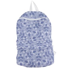 Pastel Botanic Harmony Collage Foldable Lightweight Backpack by dflcprintsclothing