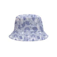 Pastel Botanic Harmony Collage Inside Out Bucket Hat (kids)