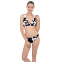 Cow Pattern Classic Banded Bikini Set  View1