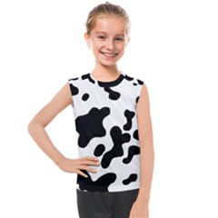 Cow Pattern Kids  Mesh Tank Top