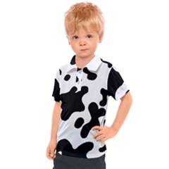 Cow Pattern Kids  Polo T-shirt