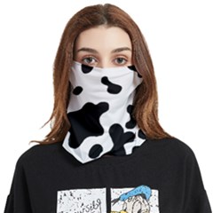 Cow Pattern Face Covering Bandana (two Sides)