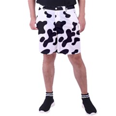 Cow Pattern Men s Pocket Shorts