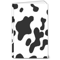 Cow Pattern 8  X 10  Softcover Notebook