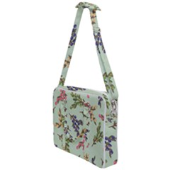 Berries Flowers Pattern Print Cross Body Office Bag