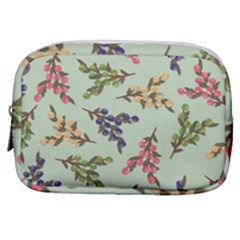 Berries Flowers Pattern Print Make Up Pouch (small)