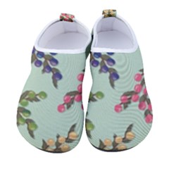 Berries Flowers Pattern Print Women s Sock-style Water Shoes