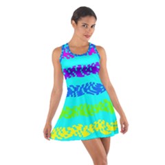 Abstract Design Pattern Cotton Racerback Dress