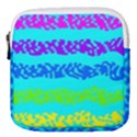 Abstract Design Pattern Mini Square Pouch View1