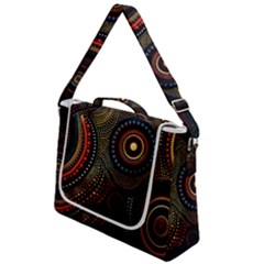 Abstract Geometric Pattern Box Up Messenger Bag by Ndabl3x