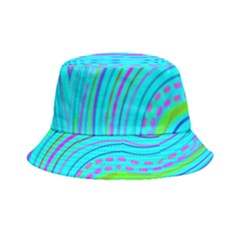 Pattern Swirl Pink Green Aqua Bucket Hat